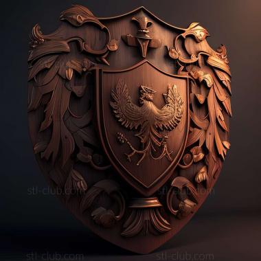 3D model shield (STL)